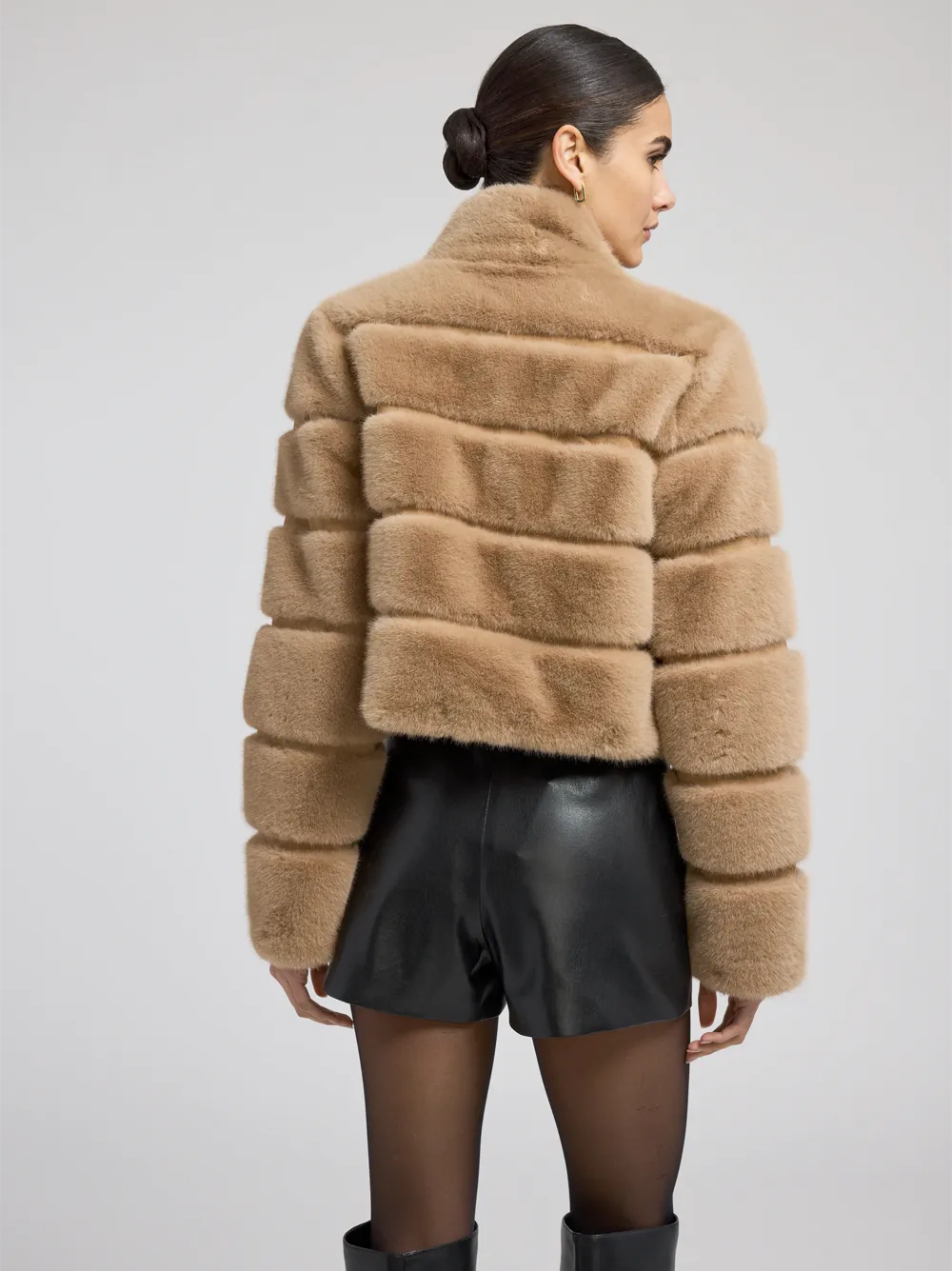 Tala Faux Fur Bomber