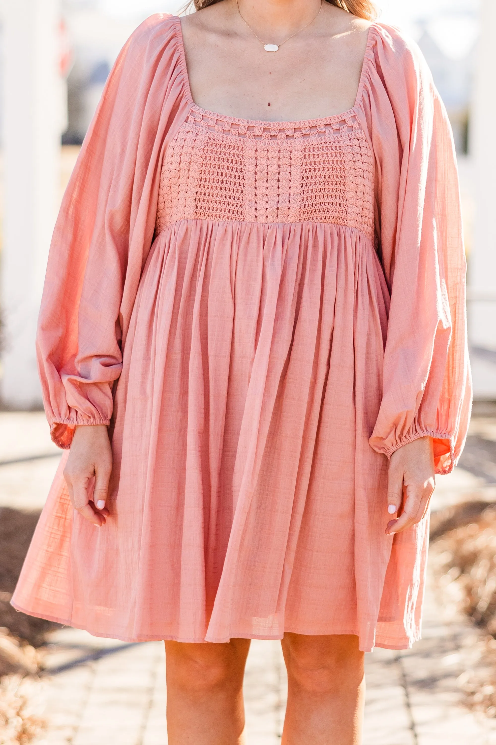 Talking About You Dress, Mauve