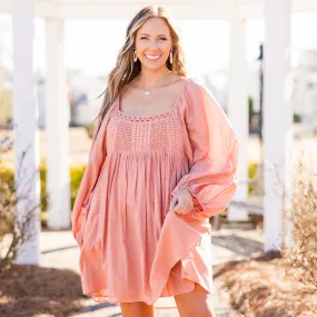 Talking About You Dress, Mauve