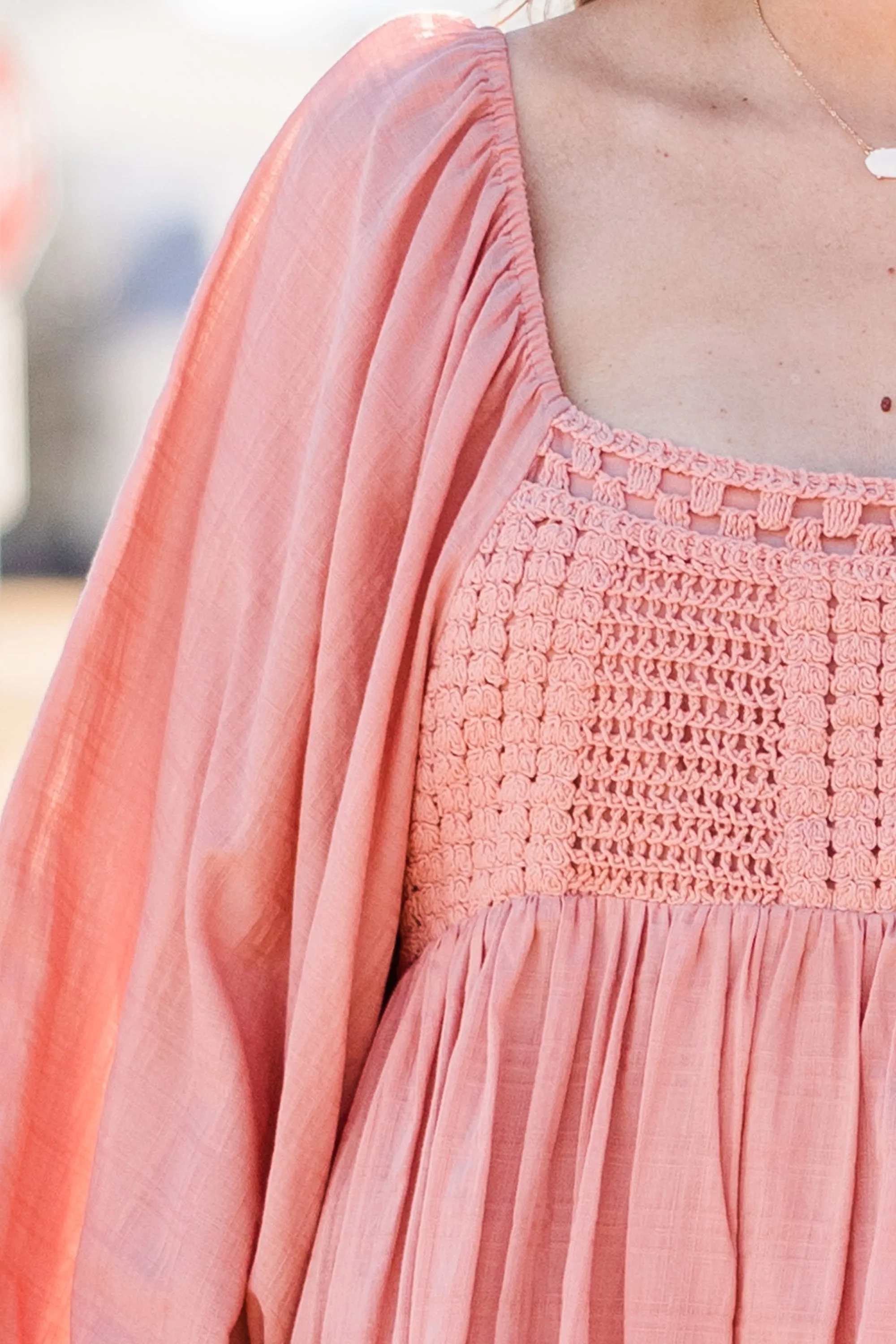 Talking About You Dress, Mauve
