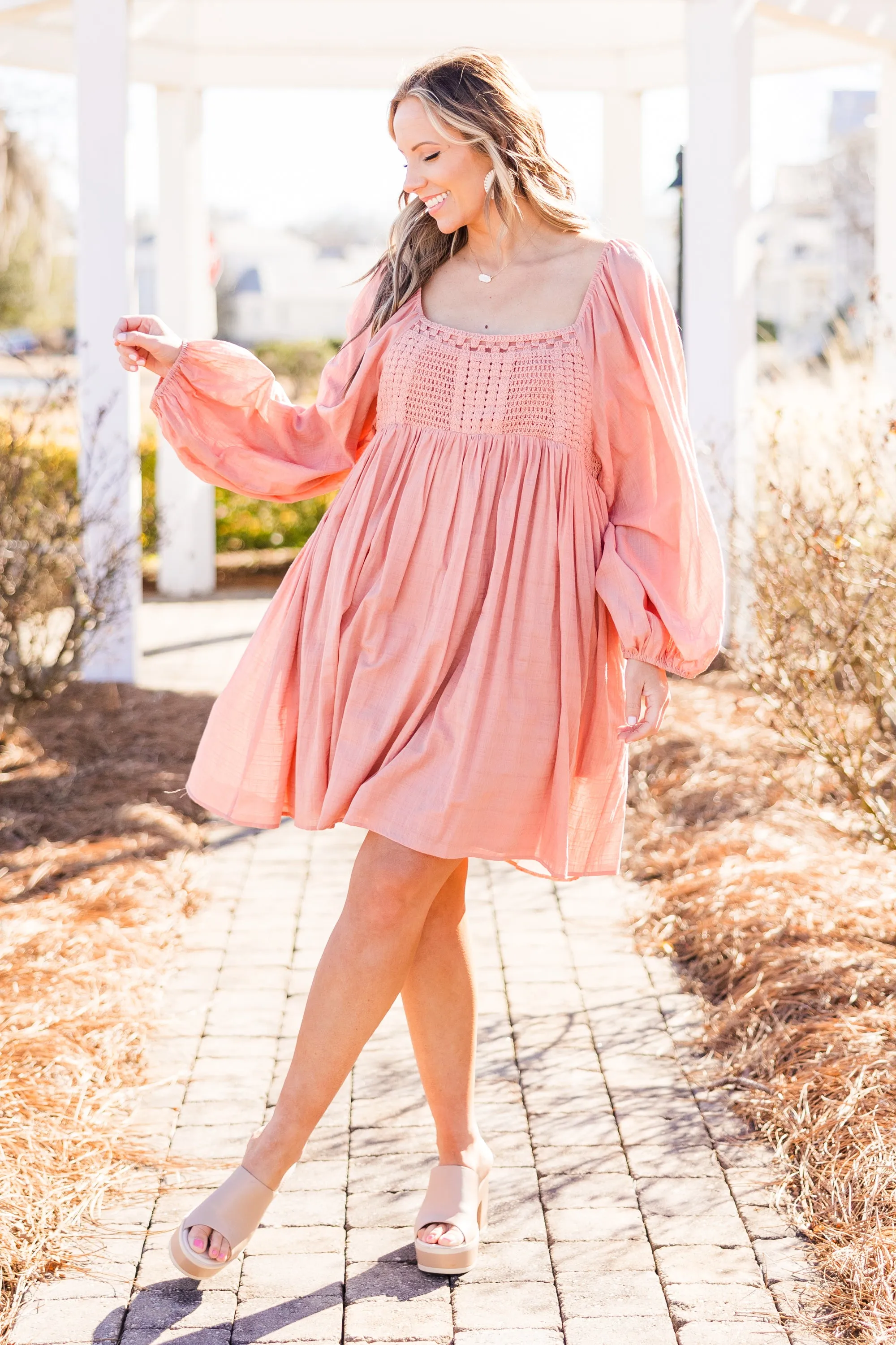 Talking About You Dress, Mauve