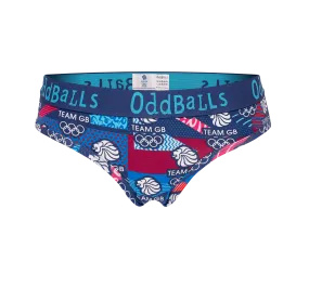 Team GB - Navy - Ladies Briefs