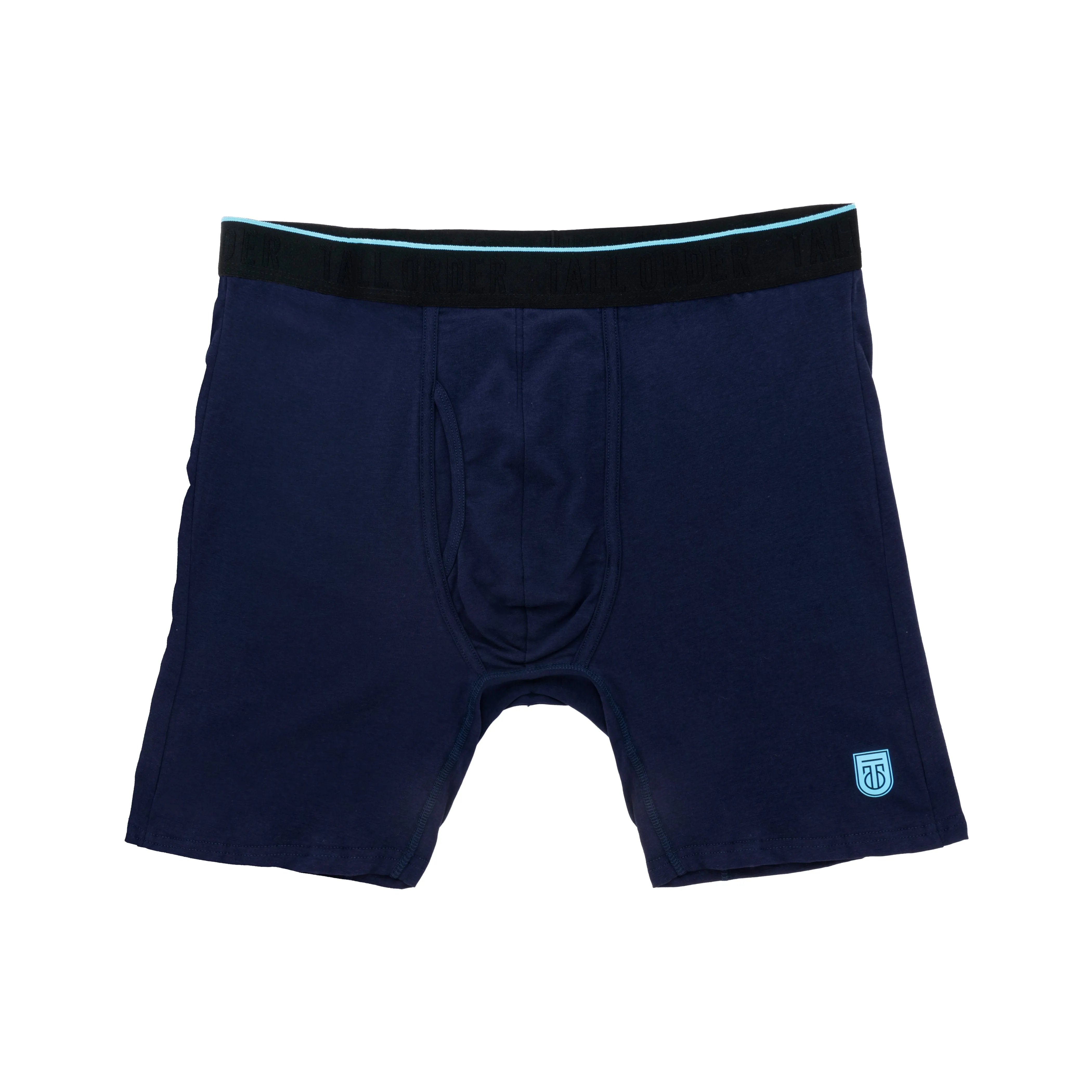 The Boxer Briefs - Black, Navy, and Grey Boxer Briefs Three-Pack - Cotton Stretch Boxer Briefs