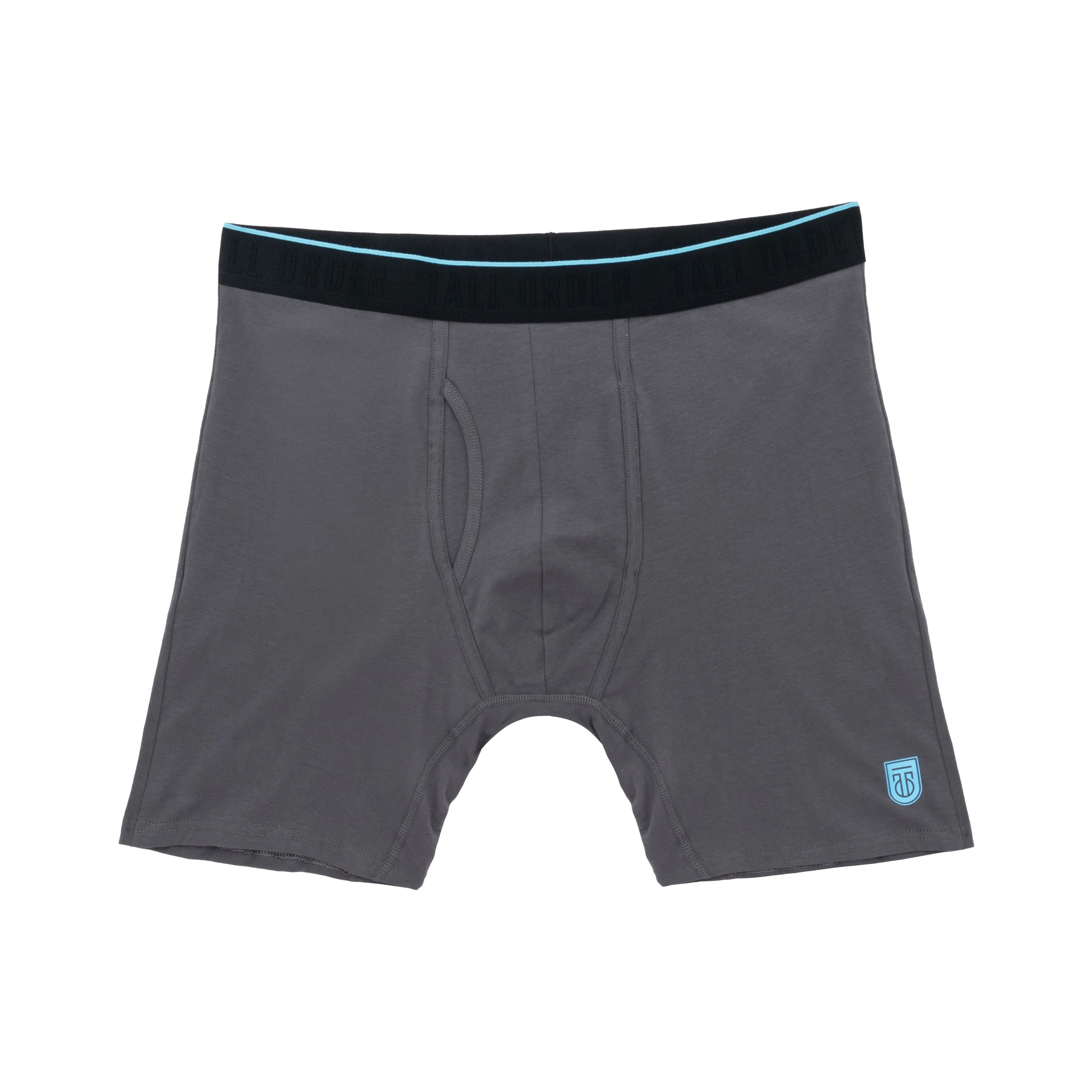 The Boxer Briefs - Black, Navy, and Grey Boxer Briefs Three-Pack - Cotton Stretch Boxer Briefs