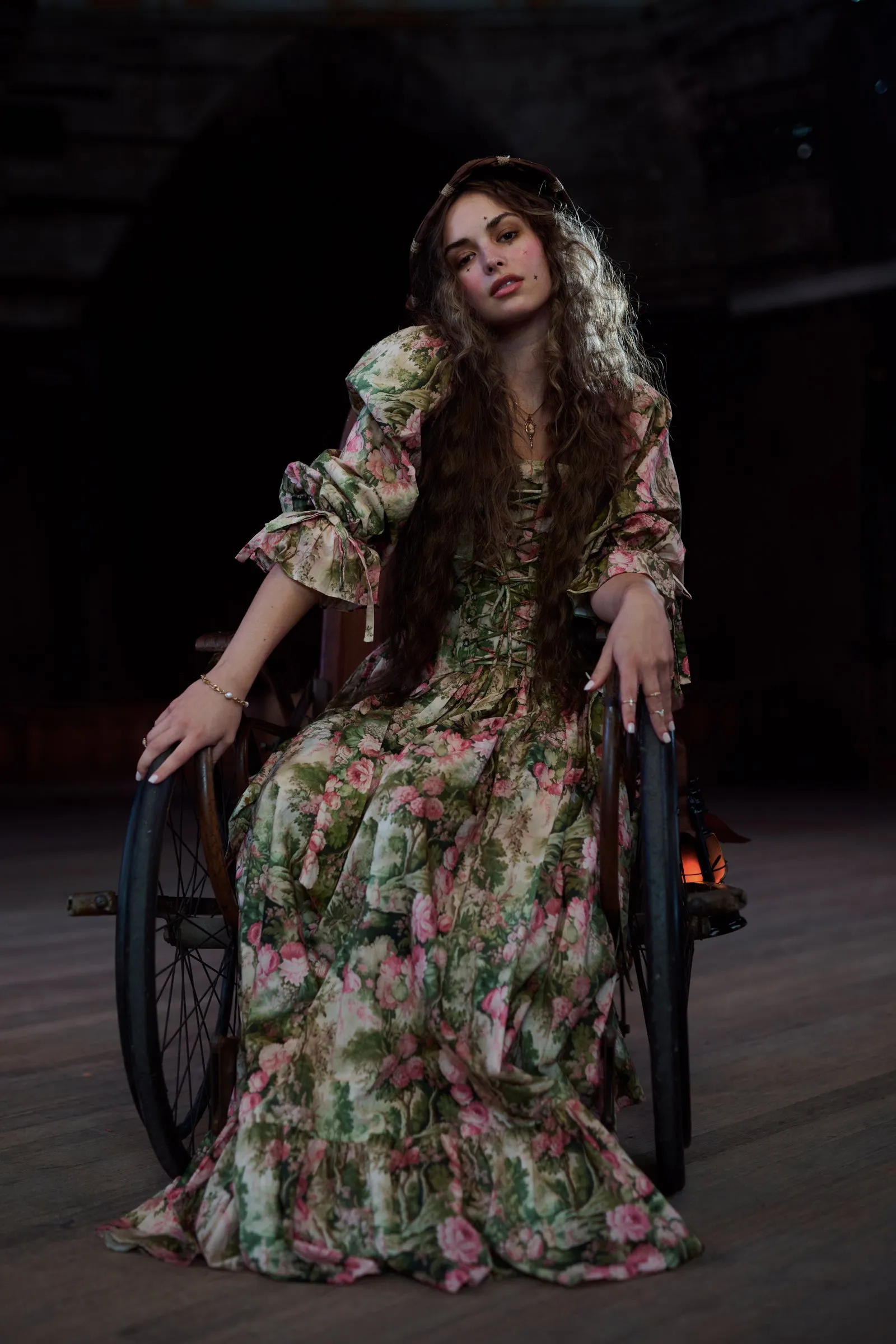 The Castle Tapestry Hourglass Gown