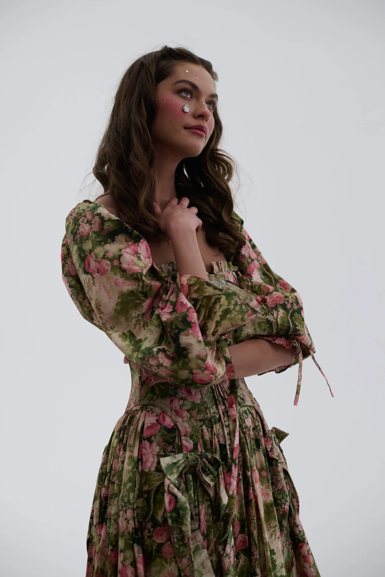 The Castle Tapestry Hourglass Gown