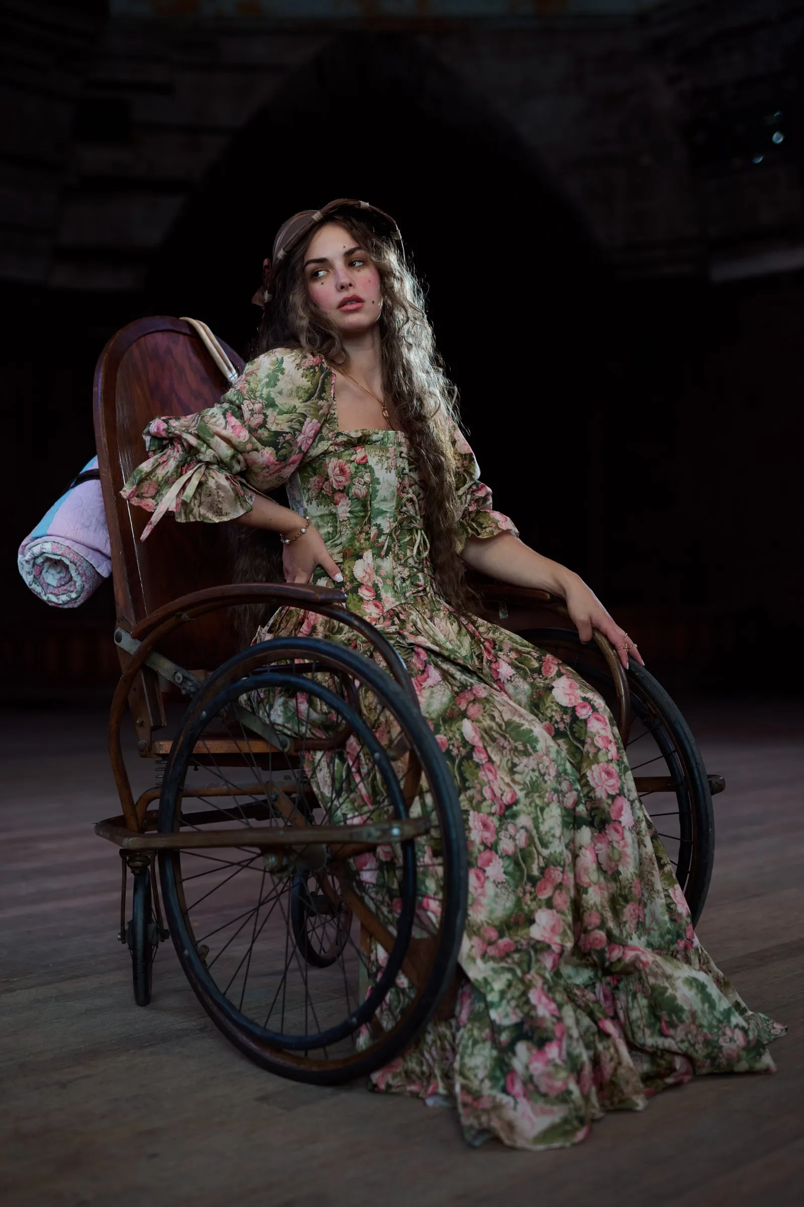 The Castle Tapestry Hourglass Gown