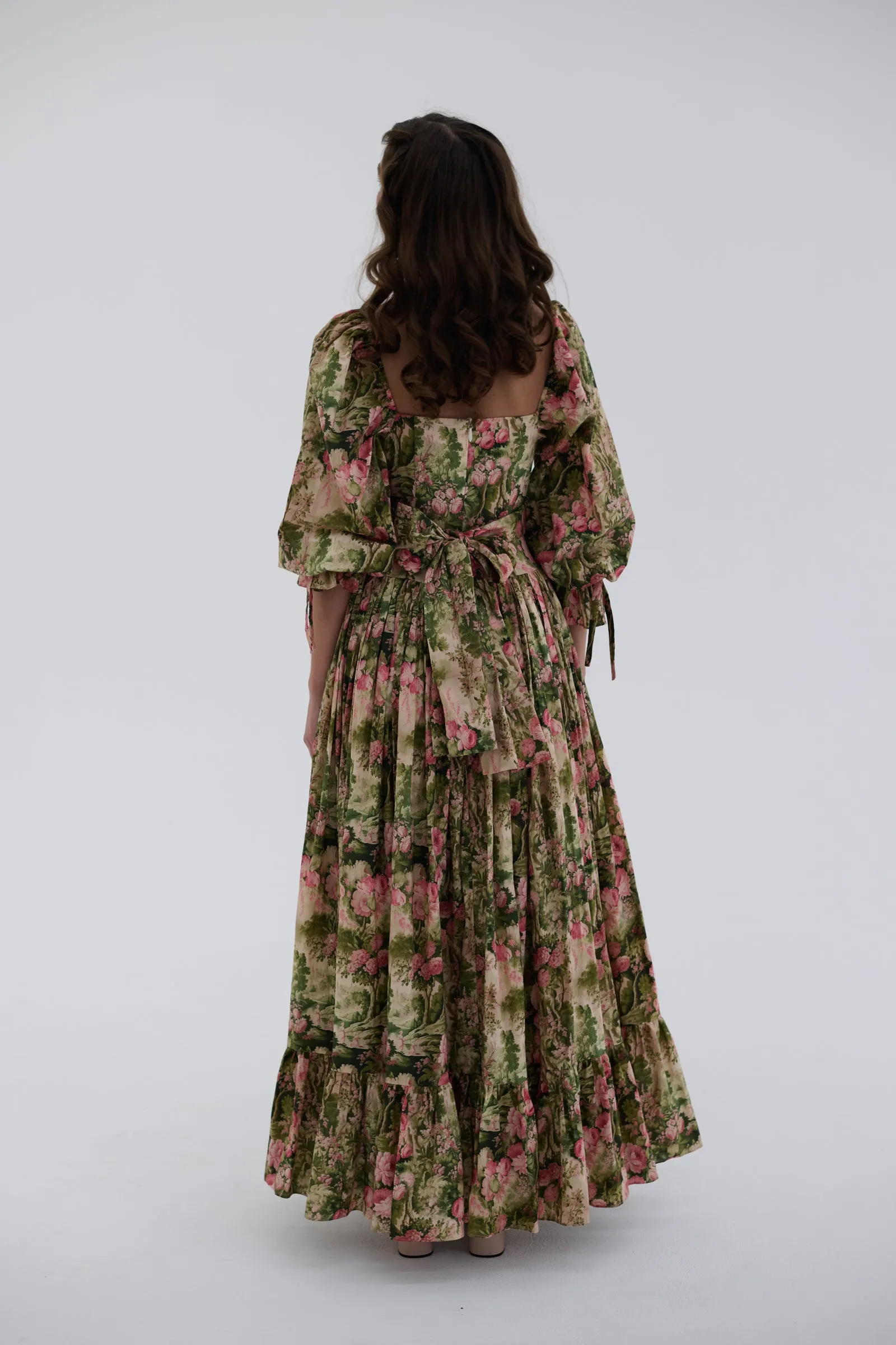 The Castle Tapestry Hourglass Gown