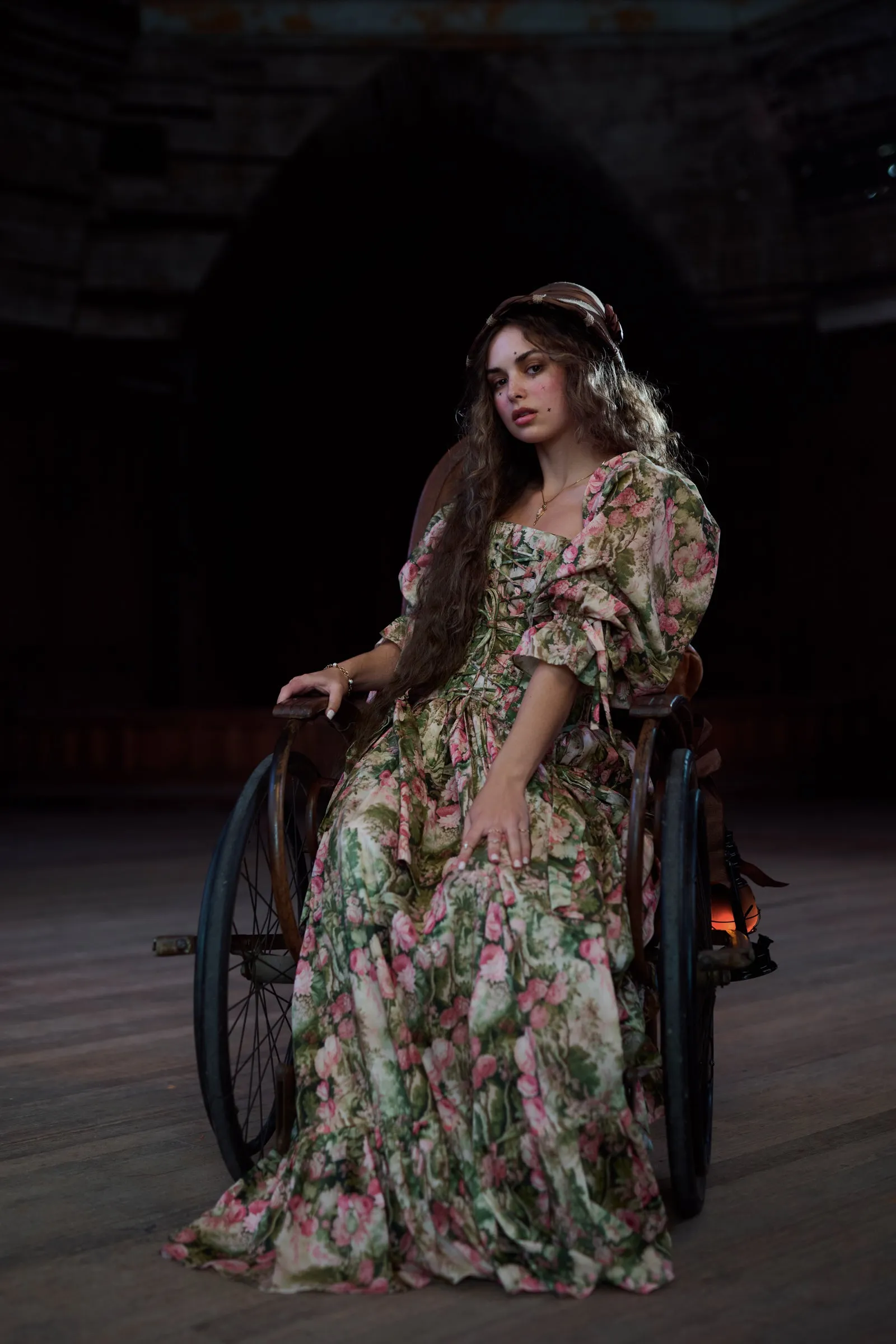 The Castle Tapestry Hourglass Gown