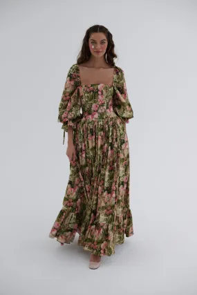 The Castle Tapestry Hourglass Gown