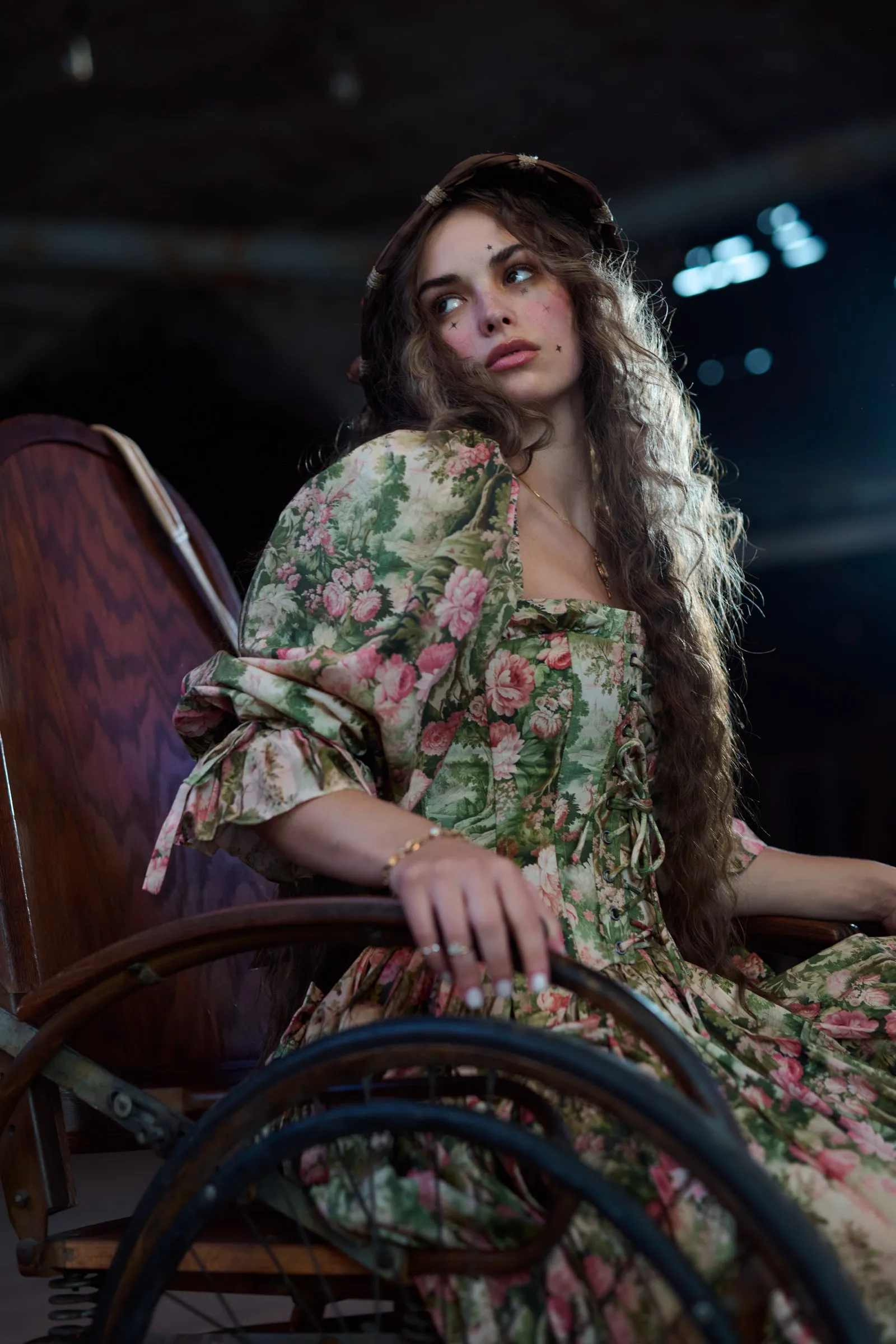 The Castle Tapestry Hourglass Gown