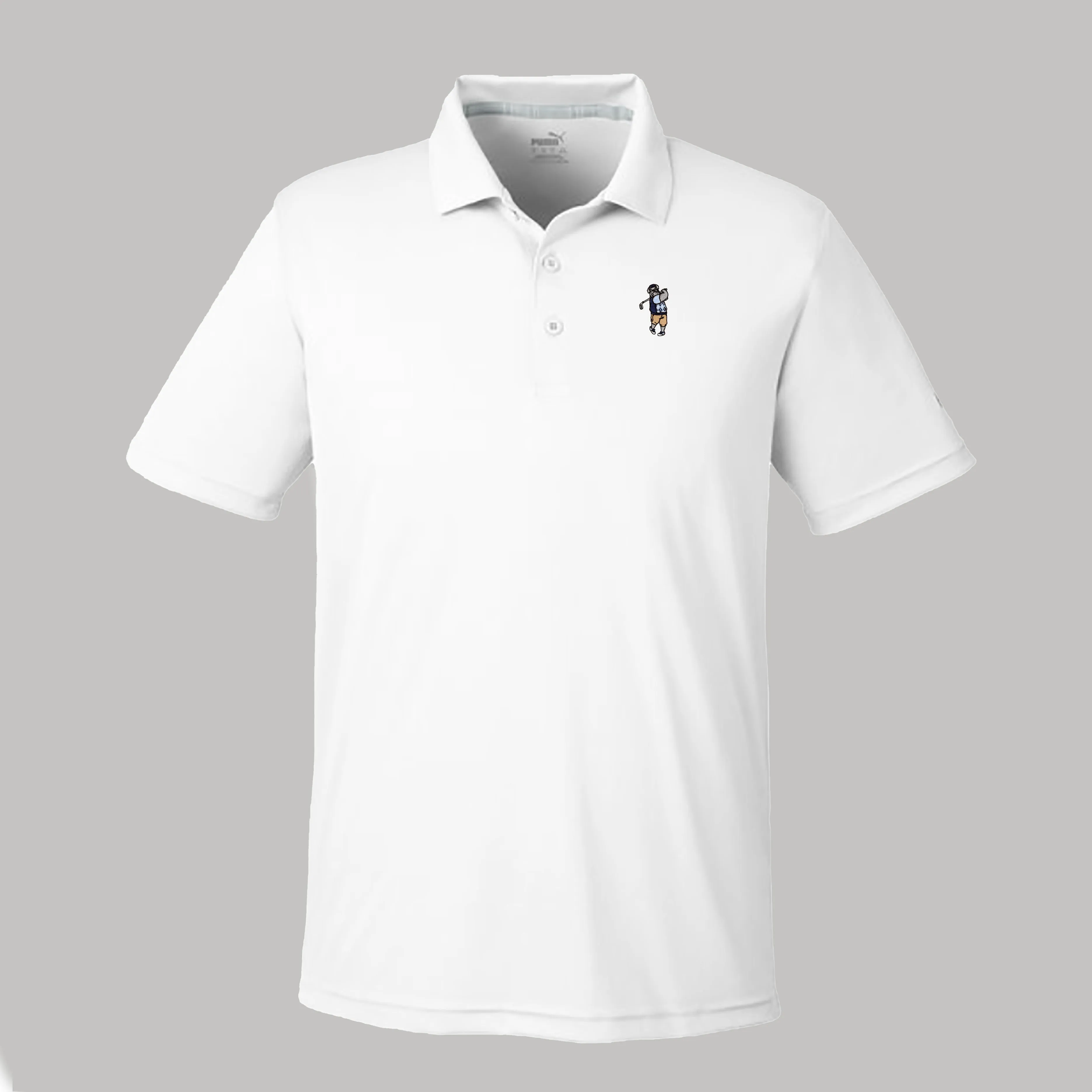 The Citadel, Spike, Golf, Puma Golf Gamer Golf Polo