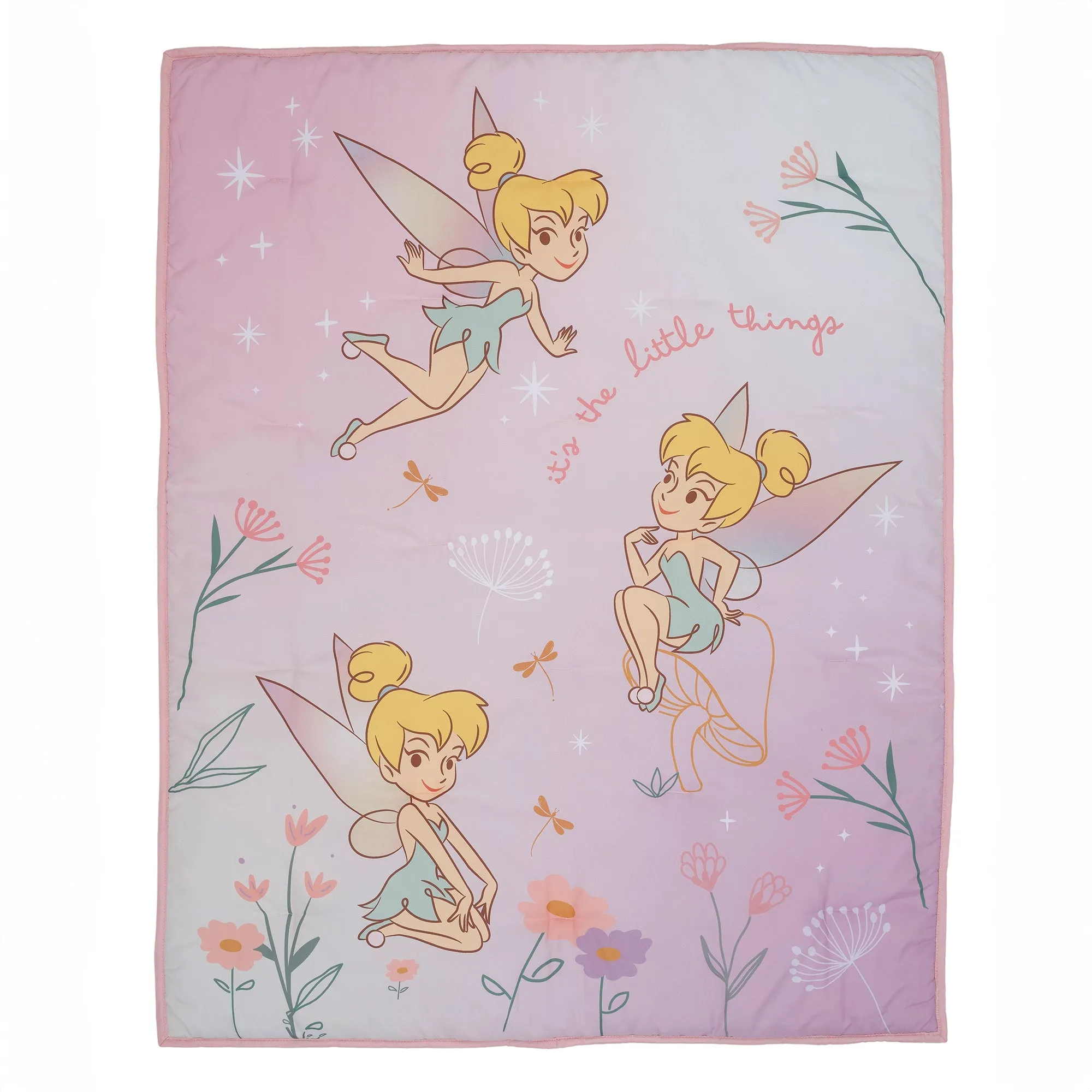 Tinker Bell 3-Piece Crib Bedding Set