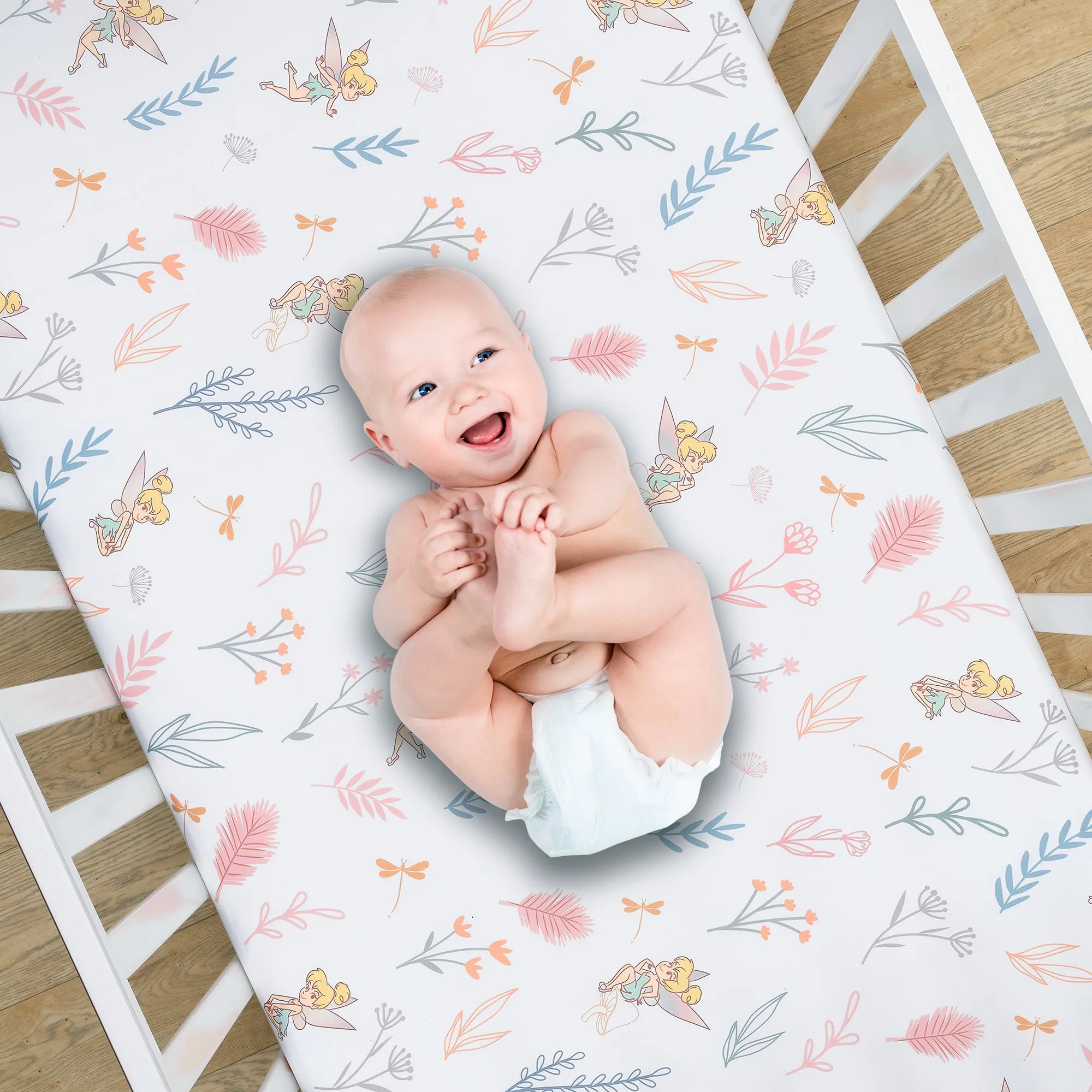 Tinker Bell 3-Piece Crib Bedding Set