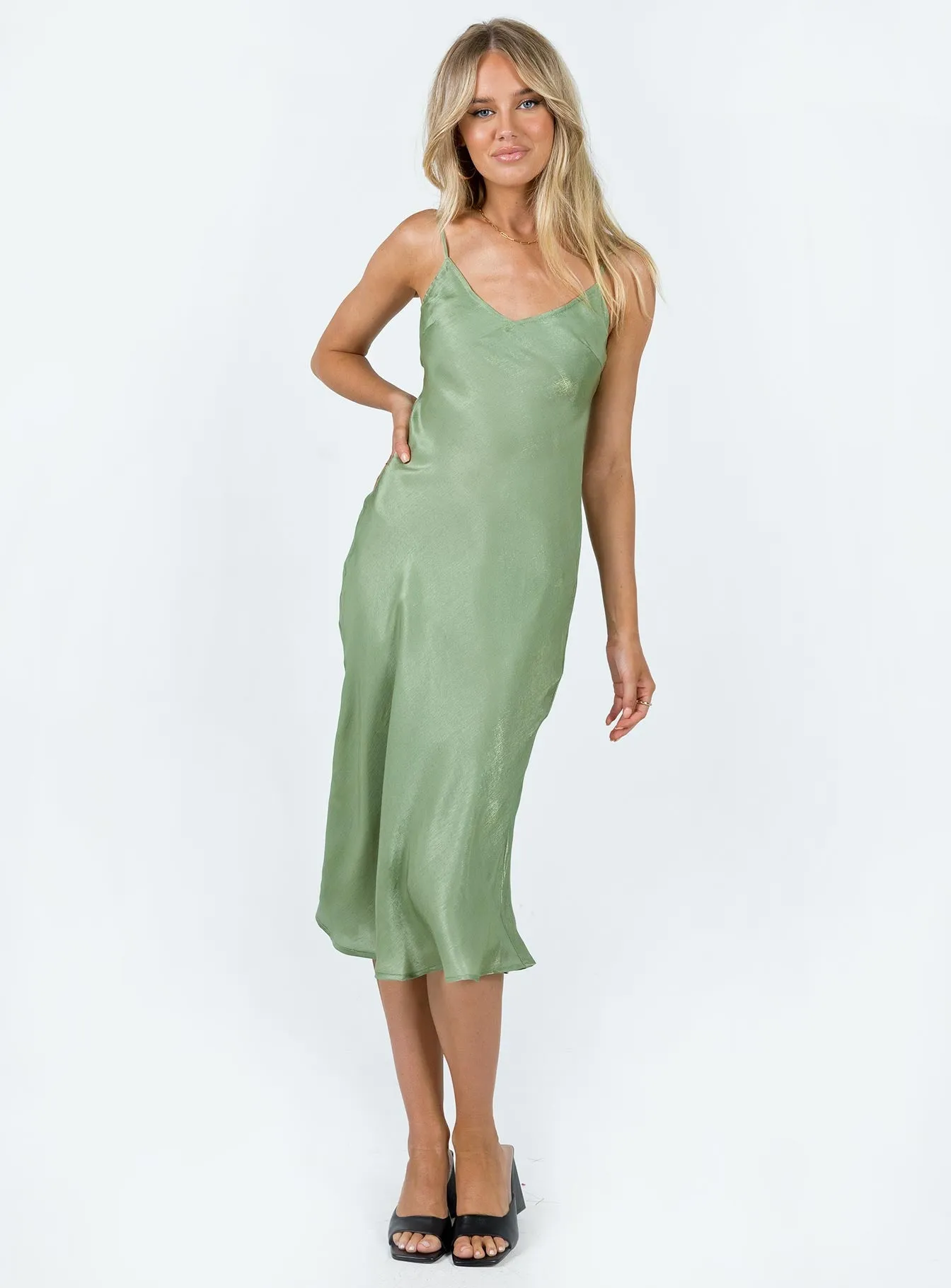 Varese Midi Dress Green
