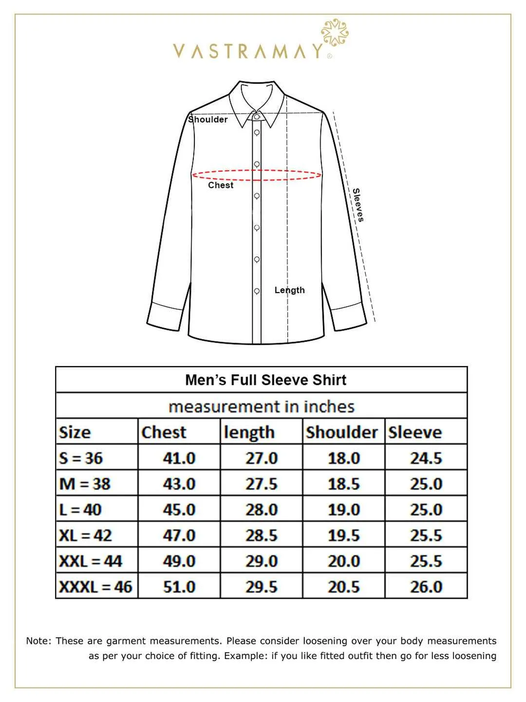 VASTRAMAY Men's Grey And White Satin Ethnic Shirt