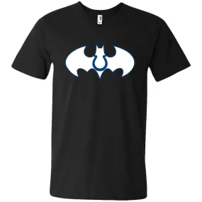 We Are The Indianapolis Colts Batman Nfl Mashup Men V-Neck T-Shirt