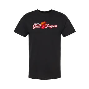 What If Ghost Peppers Youth Black Soft Touch T-shirt