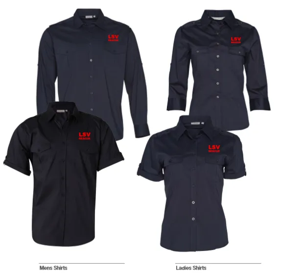 Womens Short Sleeve Military Shirt